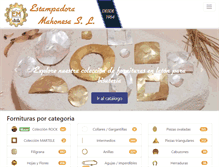 Tablet Screenshot of estampadoramahonesa.com